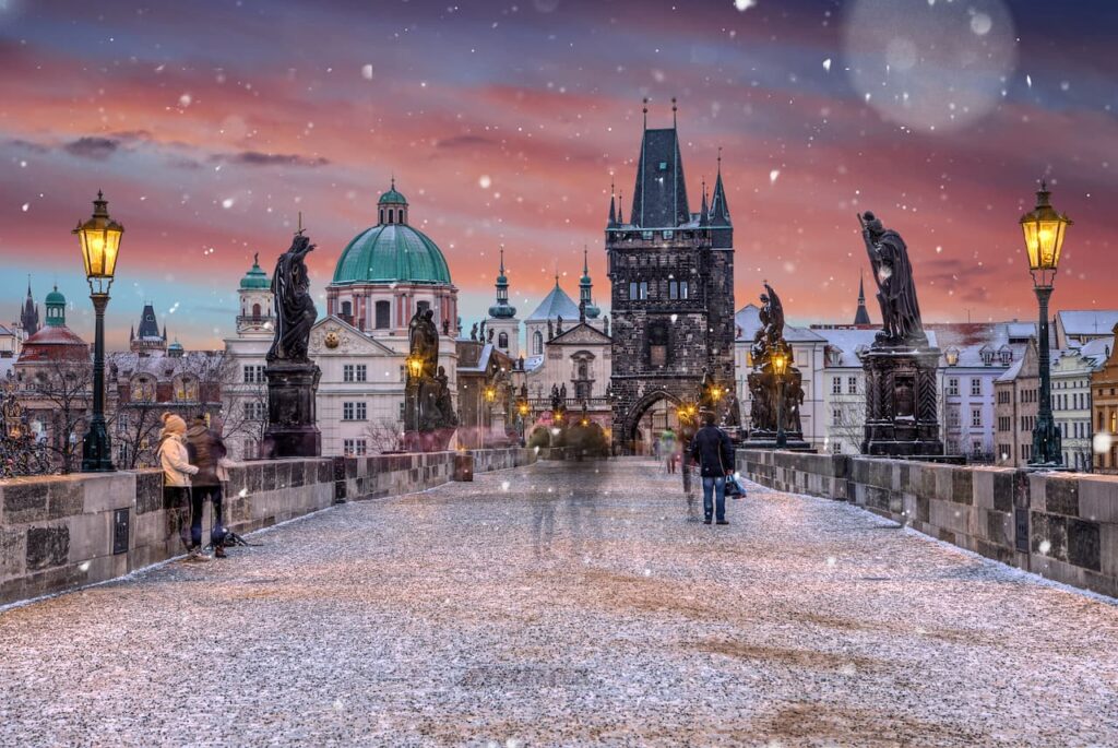 praga in inverno